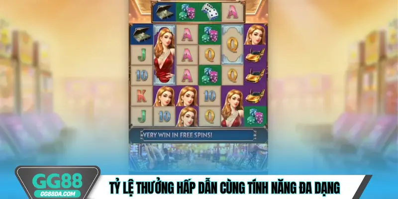Tỷ lệ nhận thưởng hấp dẫn cùng tính năng đa dạng
